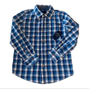 NWT- Boy’s Size Small (7-8) Lucky Brand Button Down Shirt